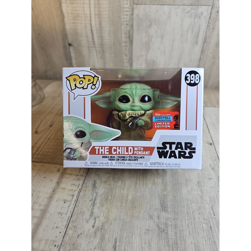 Funko Pop Star Wars The Child Pendant #398 2020 Fall Convention Exclusive Grogu